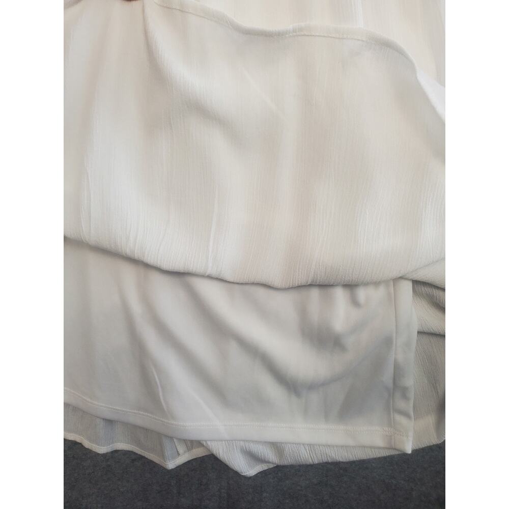 No Boundaries White Spaghetti Strap Mini Dress - Picture 6 of 8